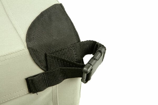 Maelson Soft Kennel Nylonová přepravka černo-šedá XS 52x33x33