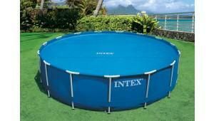 Bazénová plachta SOLAR 305 cm INTEX barva modrá