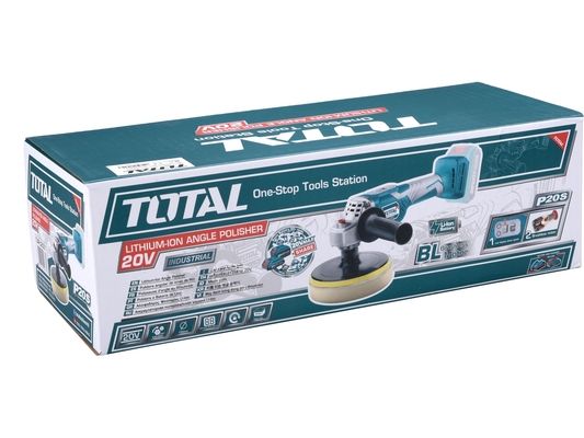 Leštička AKU, 20V Li-ion, industrial, bez baterie a nabíječky TOTAL TOOLS