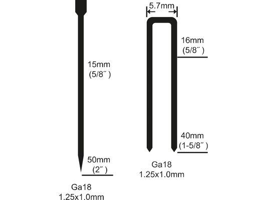 Hřebíkovačka/sponkovačka na konstrukce, Pneu TOTAL TOOLS