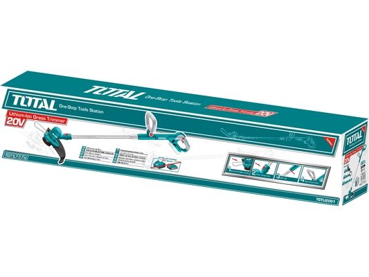 Sekačka strunová AKU, 20V Li-ion, 2000mAh, bez baterie a nabíječky, industrial TOTAL-TOOLS