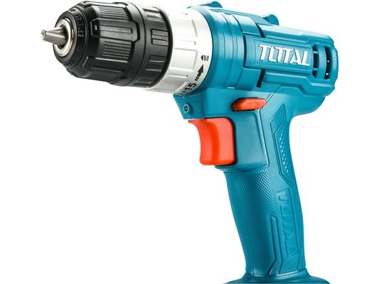 Vrtací šroubovák AKU 12V Li-ion s nářadím, sada 128ks TOTAL-TOOLS