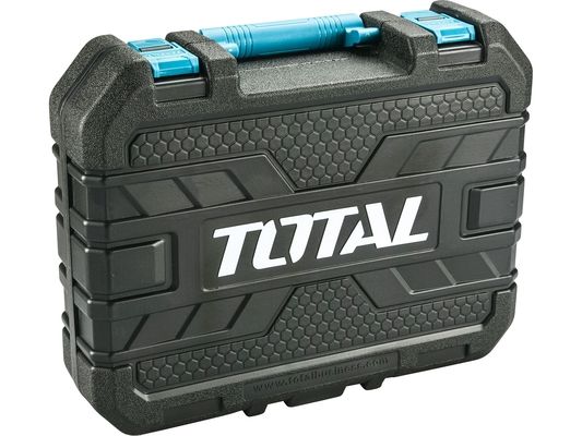 Vrtací šroubovák AKU 12V Li-ion s nářadím, sada 128ks TOTAL-TOOLS