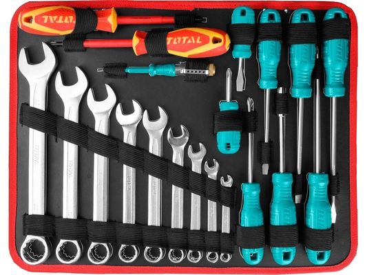 Nářadí, sada 147ks TOTAL-TOOLS
