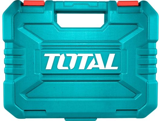 Hlavice nástrčné, sada 20ks, 1,2", industrial, CR-V(50BV30), tepelně tvrzeno TOTAL-TOOLS