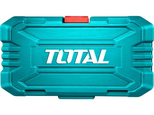 Hlavice nástrčné, sada 20ks, 1,4", industrial, CR-V(50BV30) TOTAL-TOOLS