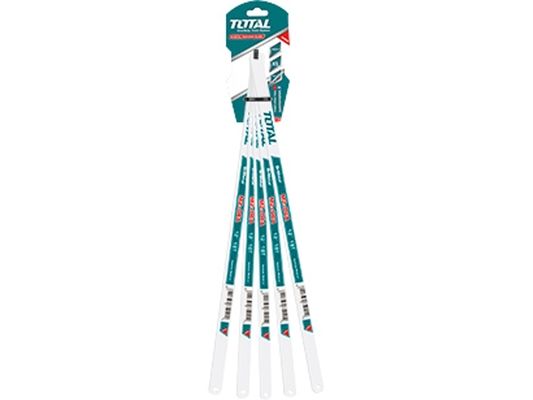 Plátky bimetalové, sada 5ks, 18T, industrial TOTAL-TOOLS