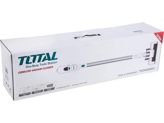 Tyčový vysavač AKU, 2200mAh, 120W TOTAL-TOOLS