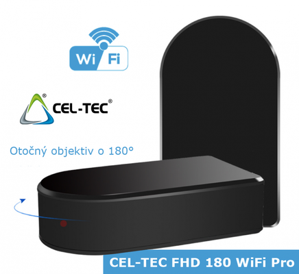 Bezpečnostní IP kamera CEL-TEC FHD 180 WiFi