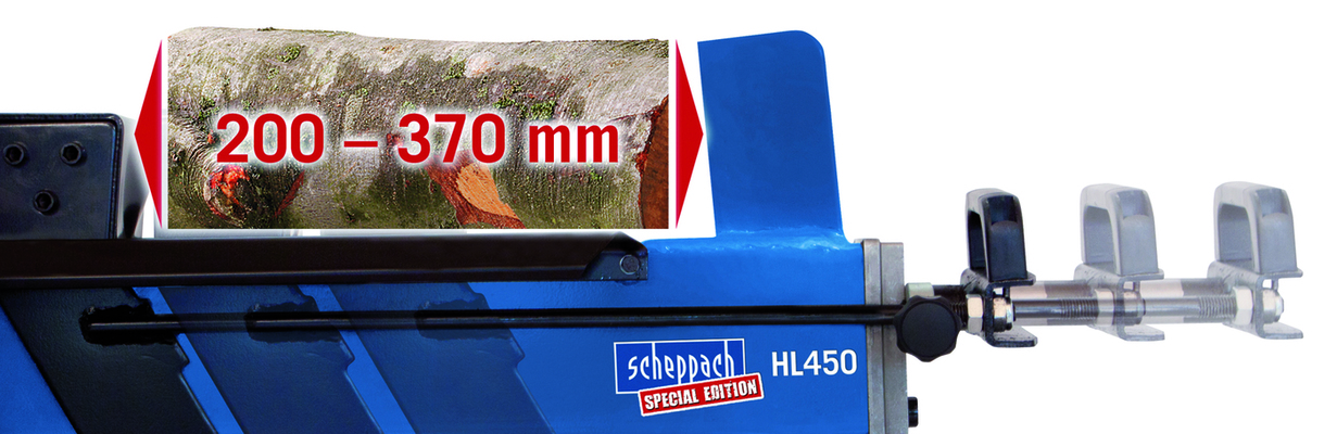 HL 450 - horizontální štípač dřeva