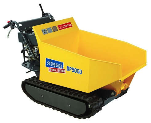 DP 5000 - pásový přepravník 500 kg s hydraulickým sklápěním korby