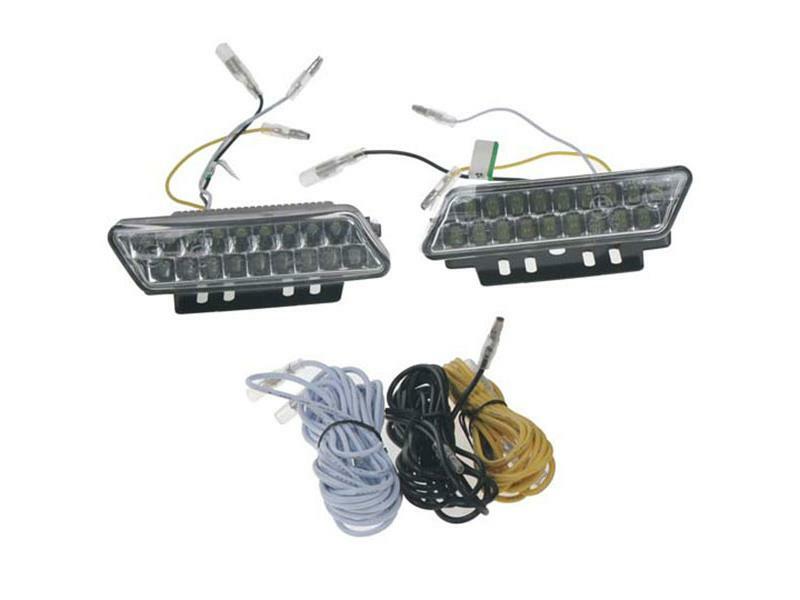 Světla pro denní svícení LED DRL mini 1810, homologace TIPA