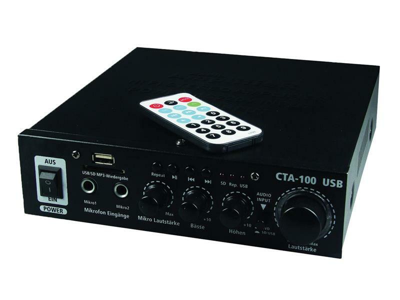 Zesilovač CTA-100/USB, 100W