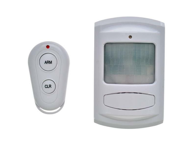 GSM Alarm, pohybový senzor, dálk. ovl., bílý, 1D11, SOLIGHT