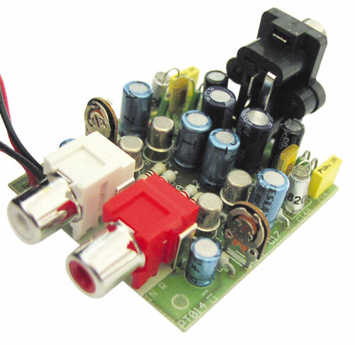Stavebnice TIPA PT014 Předzesilovač pro gramofon s magnetodynamickou přenoskou
