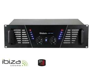 Zesilovač IBIZA 2x600W AMP800 černý